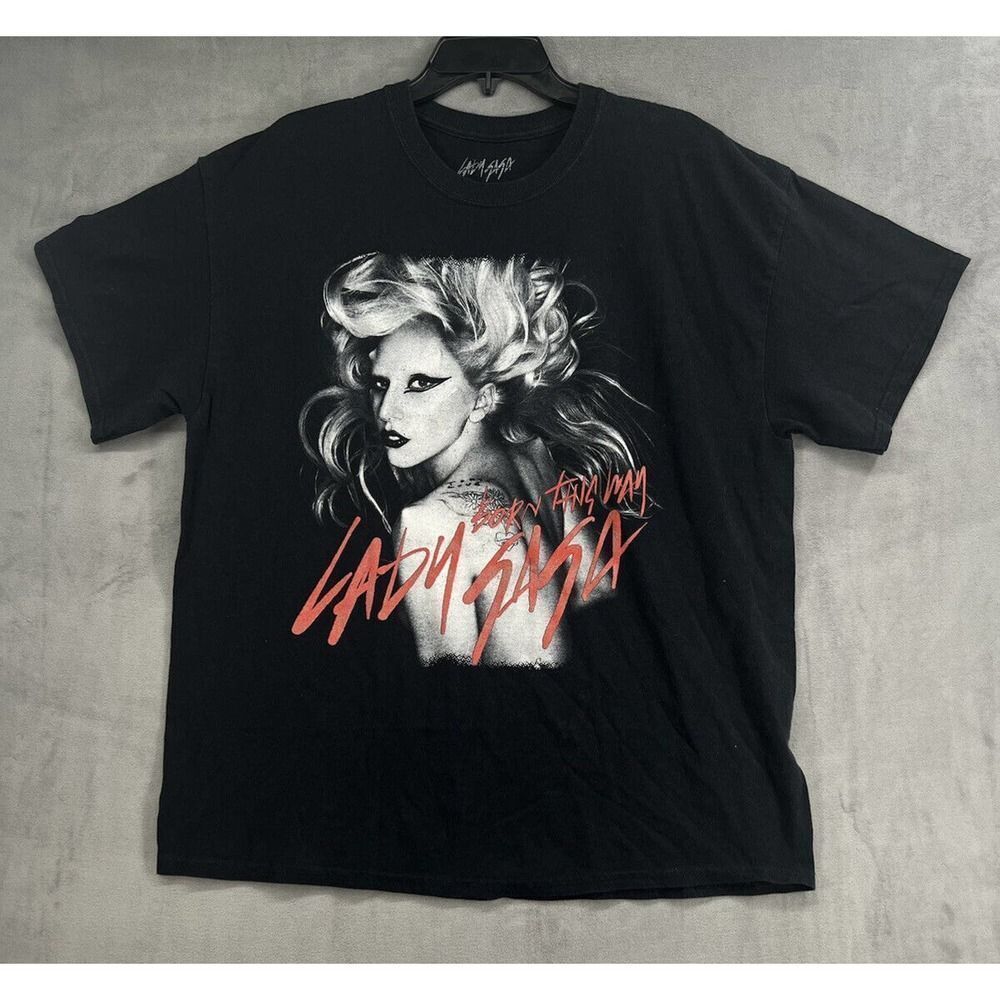 Urban Outfitters Lady Gaga UO Exclusive Born This Way 10th Anniversary Tee Large